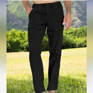 Crazy Shirts lounge Pants Black Joggers
Men's sweatpants Drawstring Elastic Sz M